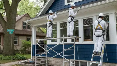 Painting contractor in Royal Oak, MI delivering professional interior and exterior painting services