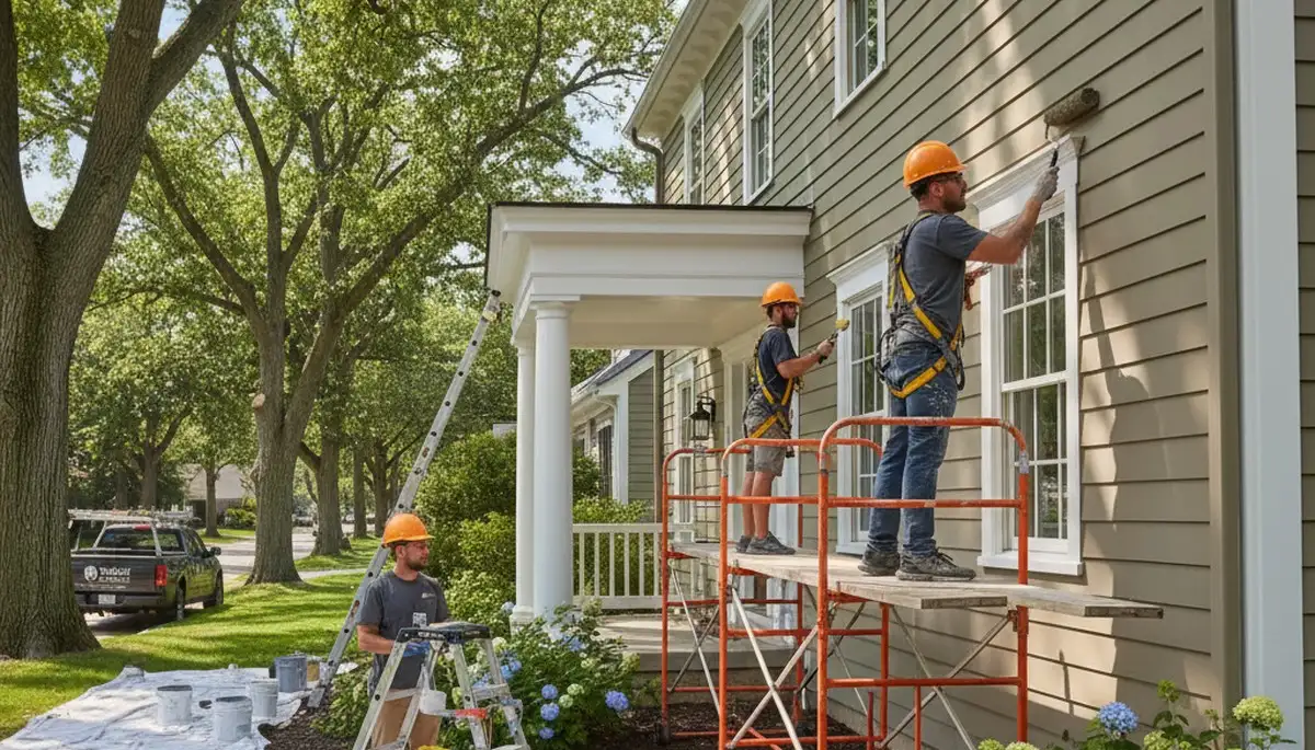 Royal Oak, MI painting contractor serving residential and commercial interior and exterior painting projects