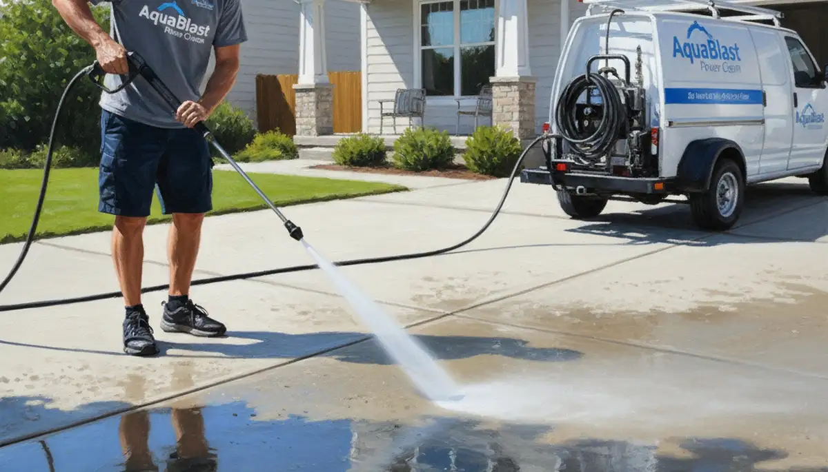 Concrete pressure cleaning for driveways and walkways in Royal Oak, MI