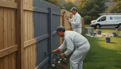 Professional fence painting in Royal Oak, MI for durable, weather-resistant exterior protection