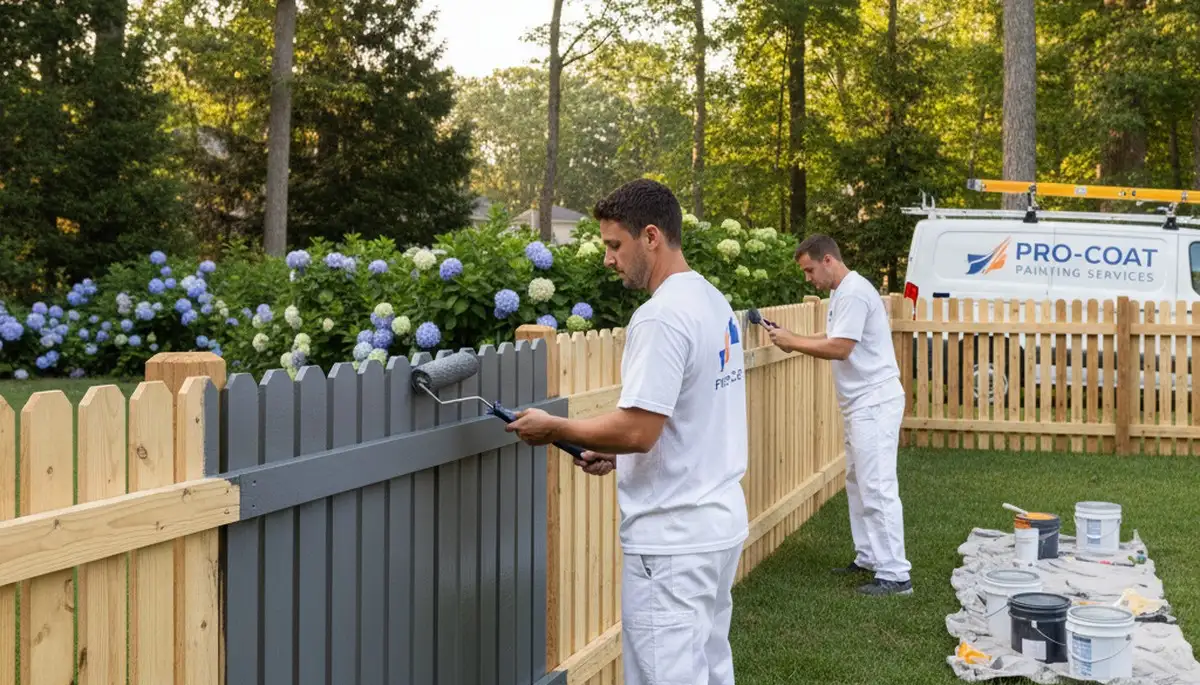 Professional fence painting in Royal Oak, MI for durable, weather-resistant exterior protection
