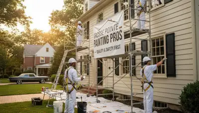 Painting service in Royal Oak, MI for residential and commercial interior and exterior projects