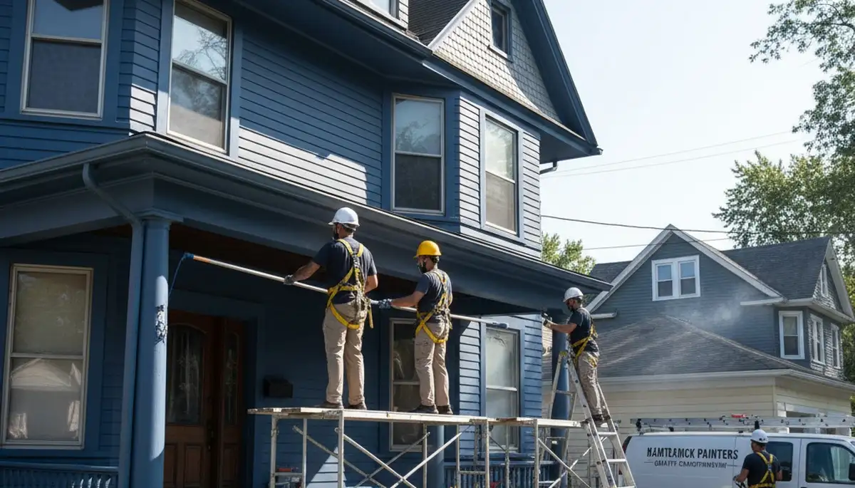 Painting contractor in Royal Oak, MI providing professional interior and exterior painting services
