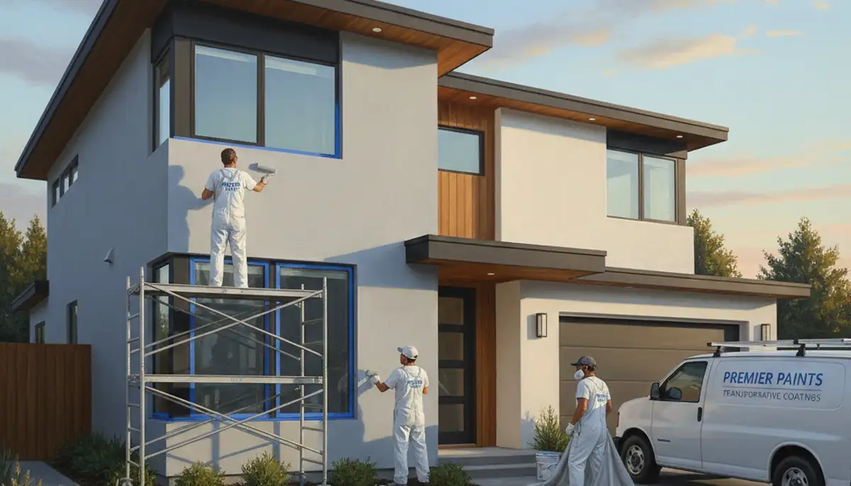 Royal Oak, MI painters providing interior and exterior house painting services for durable curb appeal