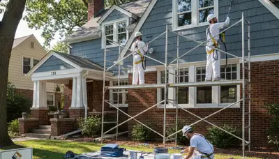 Royal Oak, MI painting contractor serving residential and commercial interior and exterior projects