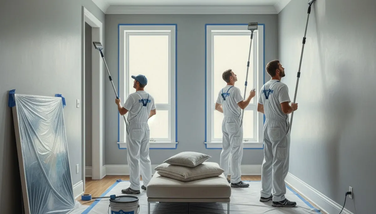 Interior house painting in Royal Oak, MI by Royal Oak Paint Pros for clean, lasting results