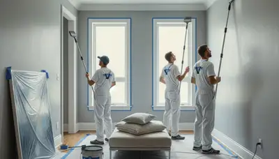 Interior house painting in Royal Oak, MI by Royal Oak Paint Pros for clean, lasting results