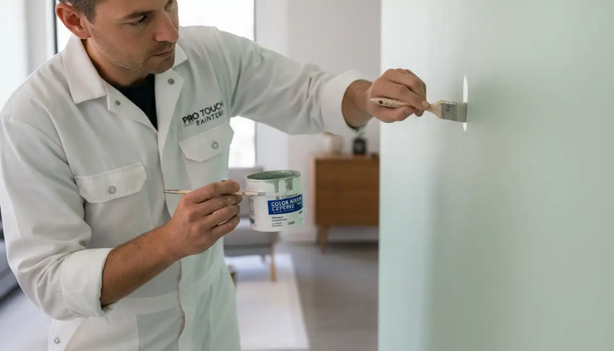 Paint touch-up service in Royal Oak, MI for restoring worn interior wall paint and clean finishes