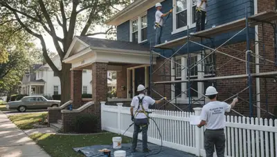 Painting contractor serving Royal Oak, MI with professional interior and exterior painting services