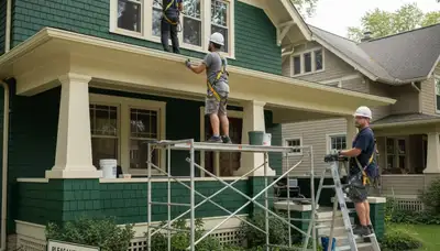 Painting contractor in Royal Oak, MI providing professional residential and commercial painting services
