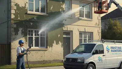 Pressure cleaning service in Royal Oak, MI for driveway, siding, and deck buildup removal