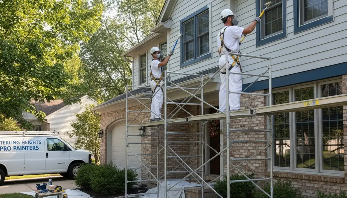 Painting contractor in Royal Oak, MI providing professional interior and exterior painting services